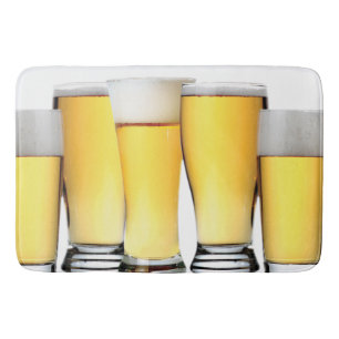Tapete De Banheiro Vidros do gelo - cerveja fria