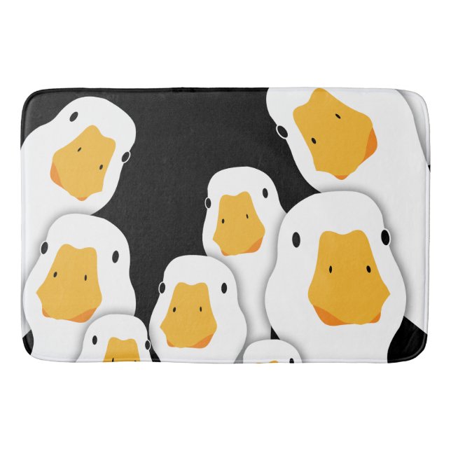 Tapete De Banheiro Vigilância de Eerie: Monitoramento de Geese a part (Frente)