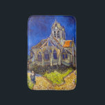 Tapete De Banheiro Vincent van Gogh - A Igreja em Auvers<br><div class="desc">Igreja de Auvers / l'Eglise à Auvers-sur-oise de Vincent Van Gogh em 1890</div>