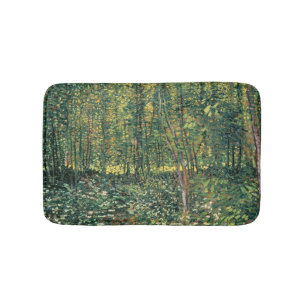 Tapete De Banheiro Vincent van Gogh Árvores e Subcrescimento, 1887