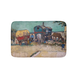 Tapete De Banheiro Vincent Van Gogh - Caravanas, Campo de Ciganos per