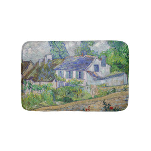 Tapete De Banheiro Vincent van Gogh - Casas em Auvers