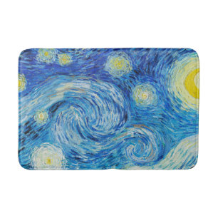 Tapete De Banheiro Vincent Van Gogh é a Noite Estrelada