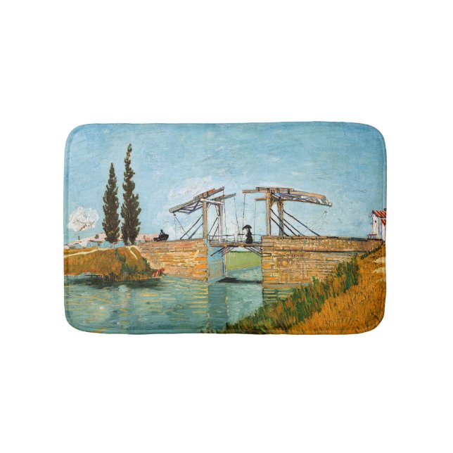 Tapete De Banheiro Vincent van Gogh - Ponte Langlois em Arles #3 (frente)
