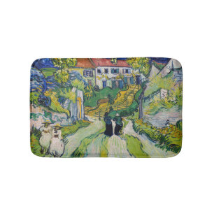 Tapete De Banheiro Vincent van Gogh - Stairway em Auvers