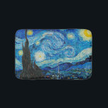 Tapete De Banheiro Vincent van Gogh, Starry Night<br><div class="desc">Starry Night,  famosa pintura de Vincent van Gogh</div>