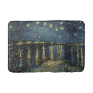 Tapete De Banheiro Vincent van Gogh Starry Night Over the Rhone