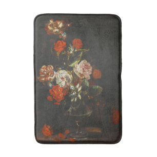 Tapete De Banheiro Vintage Ainda Life with Flowers
