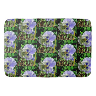 TAPETE DE BANHEIRO VIOLET PANSY