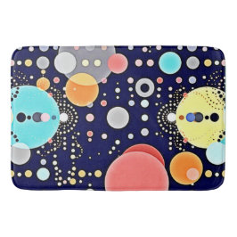 Tapete De Banheiro Visão Universo da Bolha Joyful