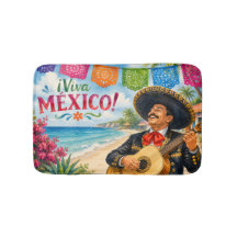 Viva México Mariachi guitarra praia lembrança