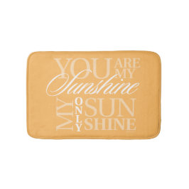 Tapete De Banheiro Você É Meu Sol