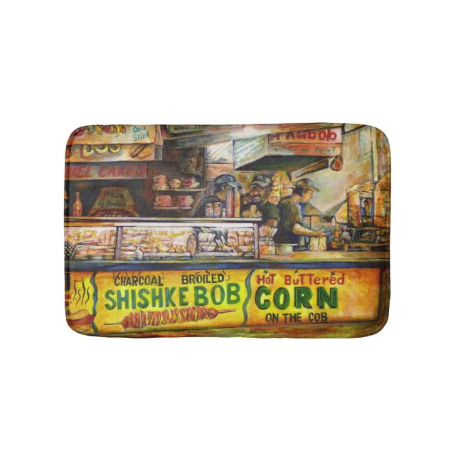 Tapete De Banheiro Você não pode competir com isso (frente)