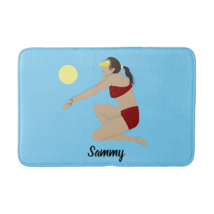 Tapete De Banheiro Voleibol de praia