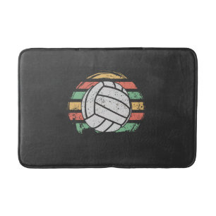 Tapete De Banheiro Voleibol de Retro Vintage