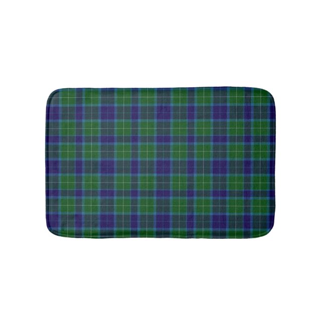 Tapete De Banheiro Wallace Clan Xadrez Bath Mat (frente)