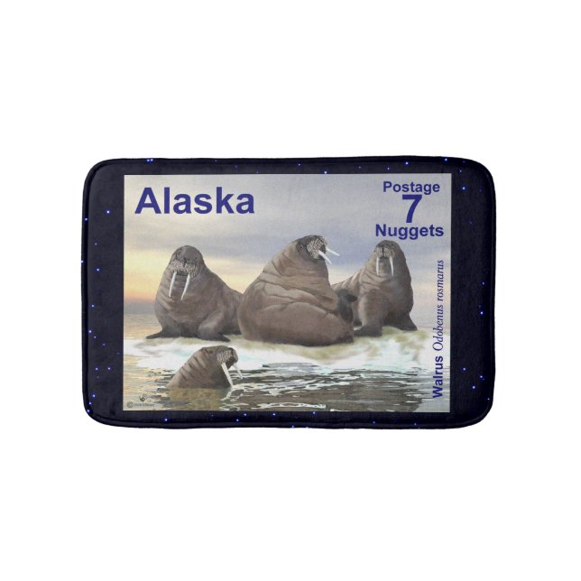 Tapete De Banheiro Walrus - Quatro irmãos (frente)