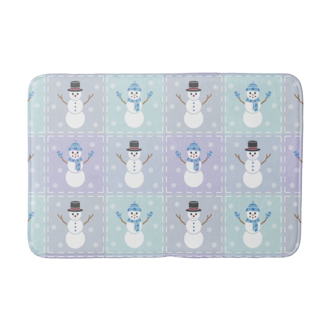 Tapete De Banheiro Wat de Inverno Quilt (Frente)