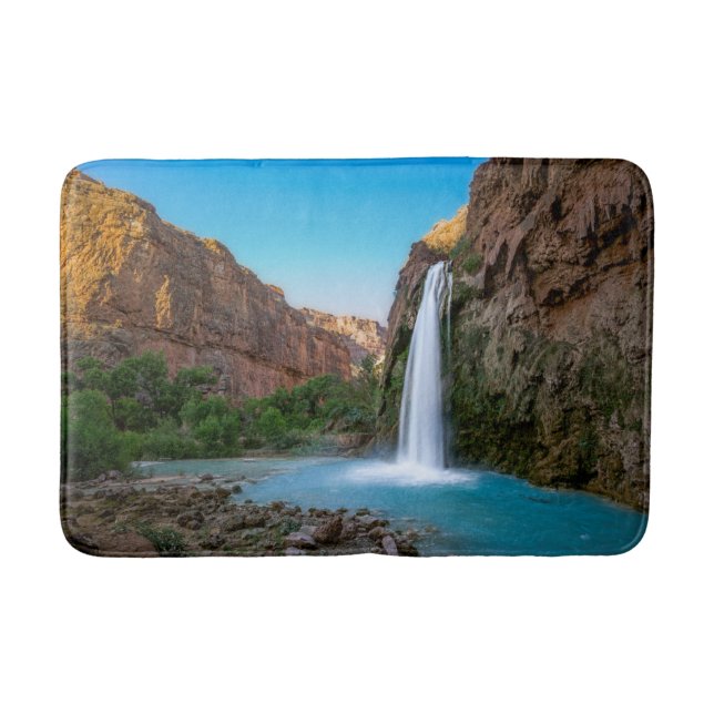 Tapete De Banheiro Waterfalls | Havasu Falls at Sunset (Frente)