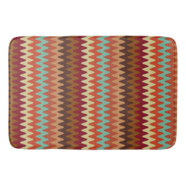 Tapete De Banheiro Wavy Pattern Sedona Sudoeste Bath Mat