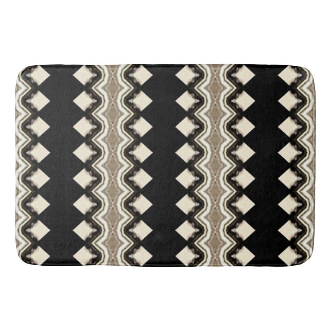 Tapete De Banheiro Weave de Diamante Leve (Frente)