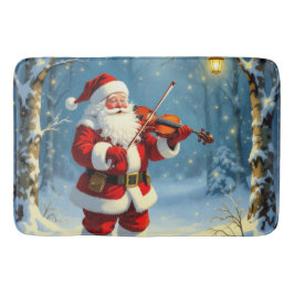 Tapete De Banheiro „Weihnachtliche Harmonie“