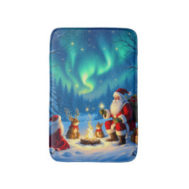 Tapete De Banheiro „Weihnachtliche Harmonie“