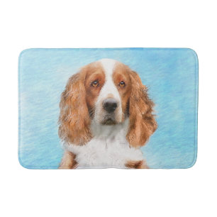 Tapete De Banheiro Welsh Springer Spaniel Painting - Arte Original De