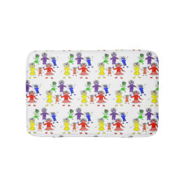 Tapete De Banheiro Whack-A-Do