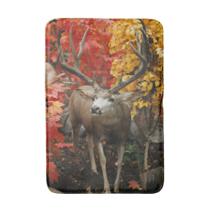 Tapete De Banheiro Whitetail No Outono