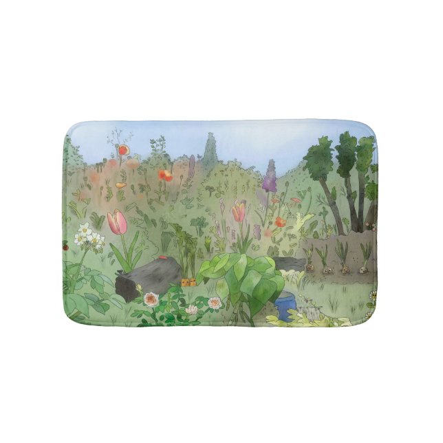 Tapete De Banheiro Wilder Garten Badematte (frente)