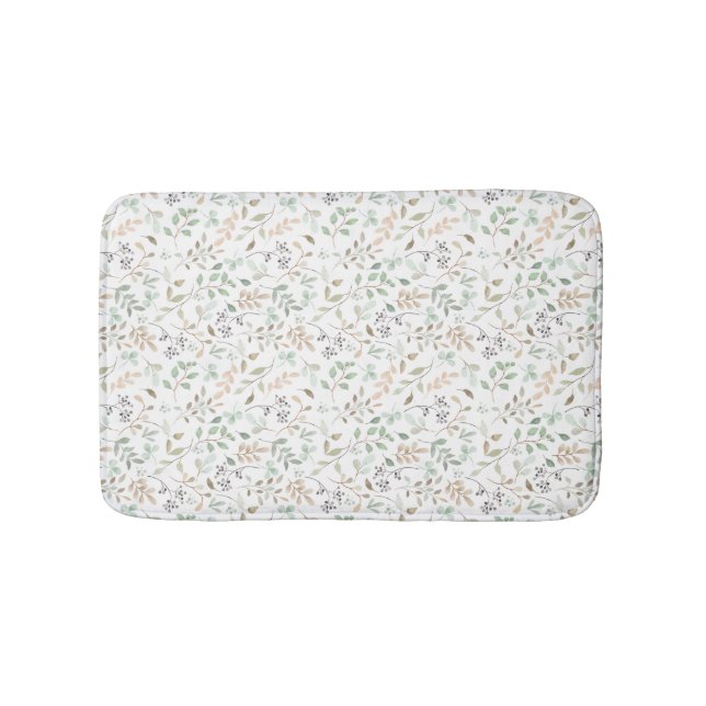 Tapete De Banheiro Wildflower Boho  (frente)