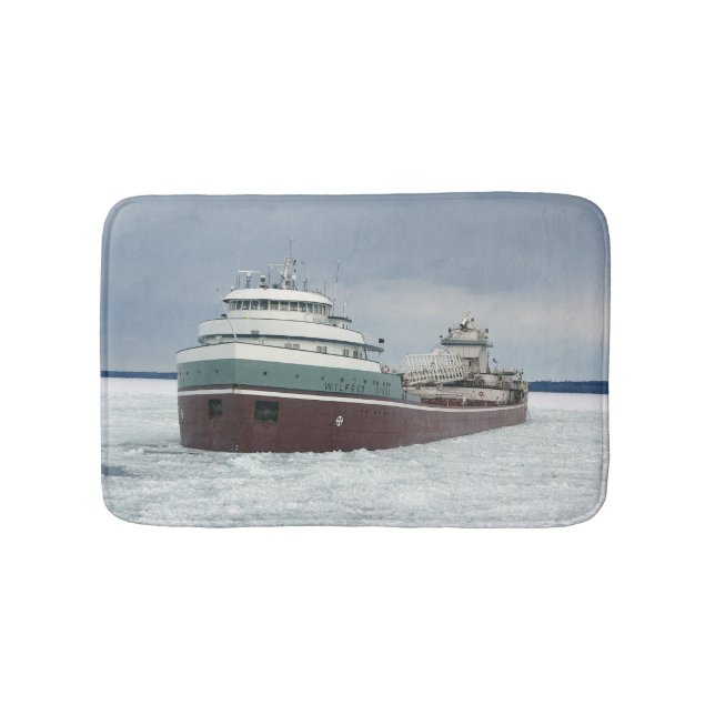 Tapete De Banheiro Wilfred Sykes em banho de gelo (frente)