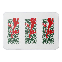 Tapete De Banheiro Will Bradley Heraldic Lion