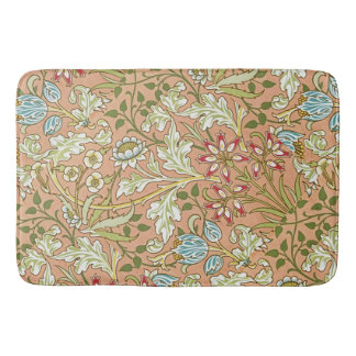 Tapete De Banheiro William Morris Floral Patternos Flores Cor-de-Rosa
