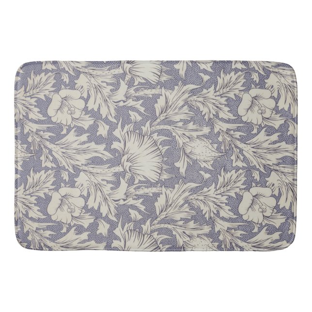 Tapete De Banheiro William Morris Horn Poppy Classic Floral (Frente)