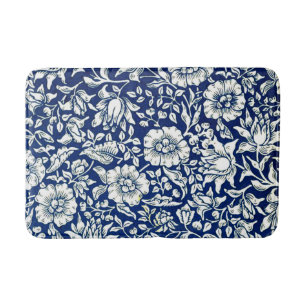 Tapete De Banheiro William Morris - Padrão de colheita - Blue Mallow