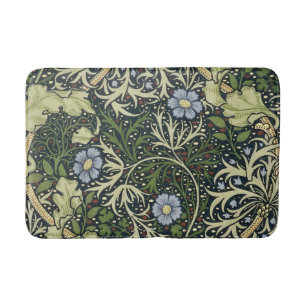 Tapete De Banheiro William Morris Seaweed Pattern Floral Vintage Art