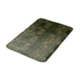 Tapete De Banheiro William Morris: Tula Verde e Rosa Bath Mat