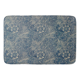 Tapete De Banheiro William Morris Vintage Blue Floral