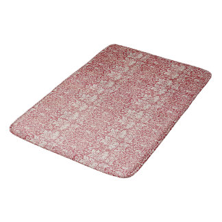 Tapete De Banheiro William Morris Vintage Pink Brother Rabbit Birds