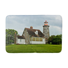 Tapete De Banheiro Windmill Point Lighthouse, Vermont Bath Mat