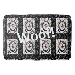 Tapete De Banheiro Woof! Arco-Uau! ...isso resume tudo! Rouco