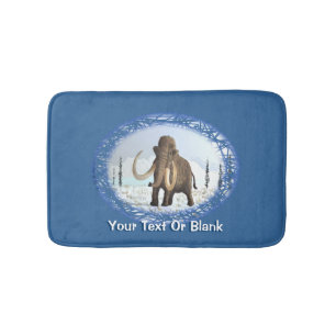 Tapete De Banheiro Wooly Mammoth