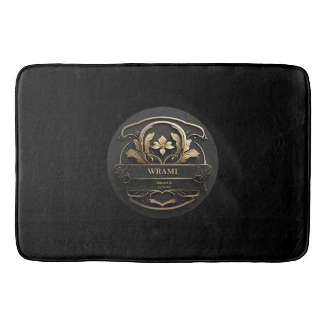 Tapete De Banheiro Wrami Logo, Designed by Kay Uwe Rott (Frente)