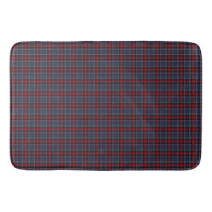 Tapete De Banheiro Xadrez de Tartan do Condado de Irish