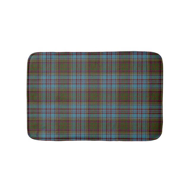 Tapete De Banheiro Xadrez escocesa Clan Anderson Tartan (frente)