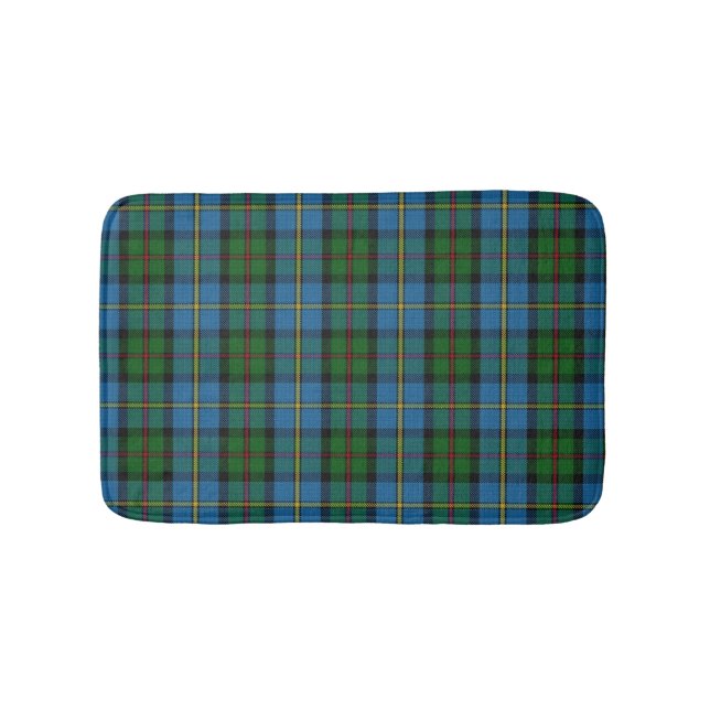 Tapete De Banheiro Xadrez Escocesa Clan MacLeod Tartan (frente)