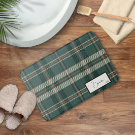 Tapete De Banheiro Xadrez Moderna Juniper Bath Mat