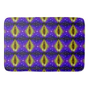 Tapete De Banheiro Xmas Artdeco no Arco Amarelo Roxo
